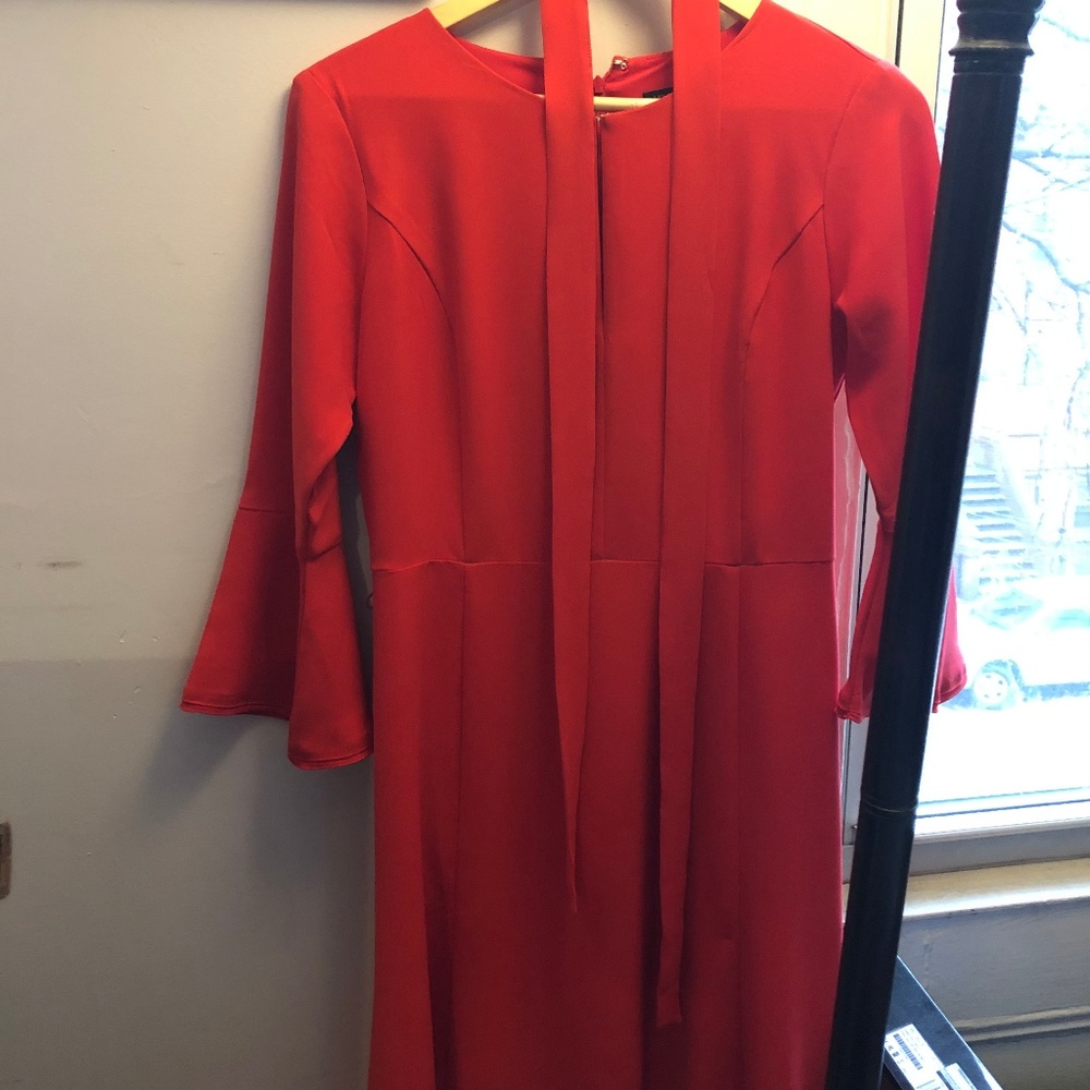 Ann Taylor Bell Sleeve Dress